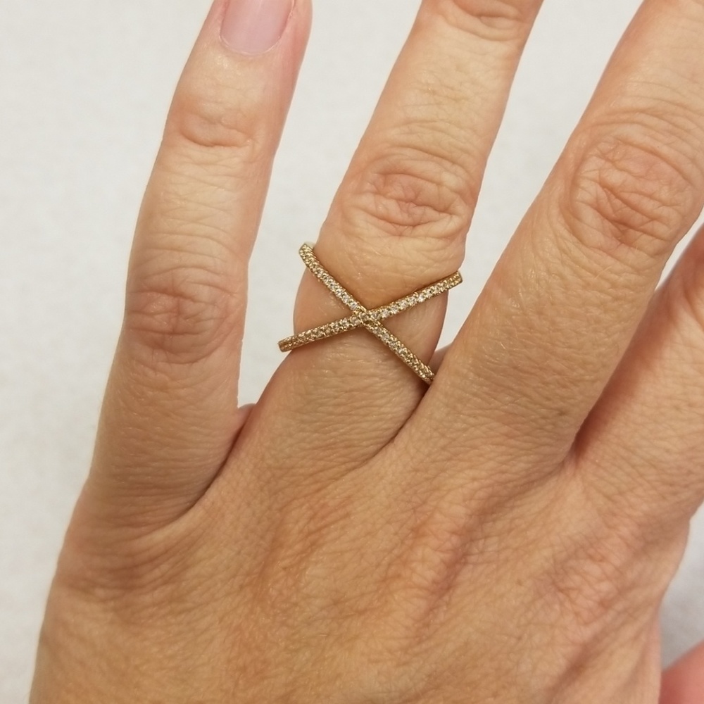 🚫SOLD Gold & diamond ring